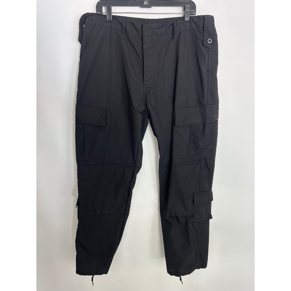 Army Combat Uniform Black Ripstop Cargo Pants XXL Regular F04-06-A-0009
